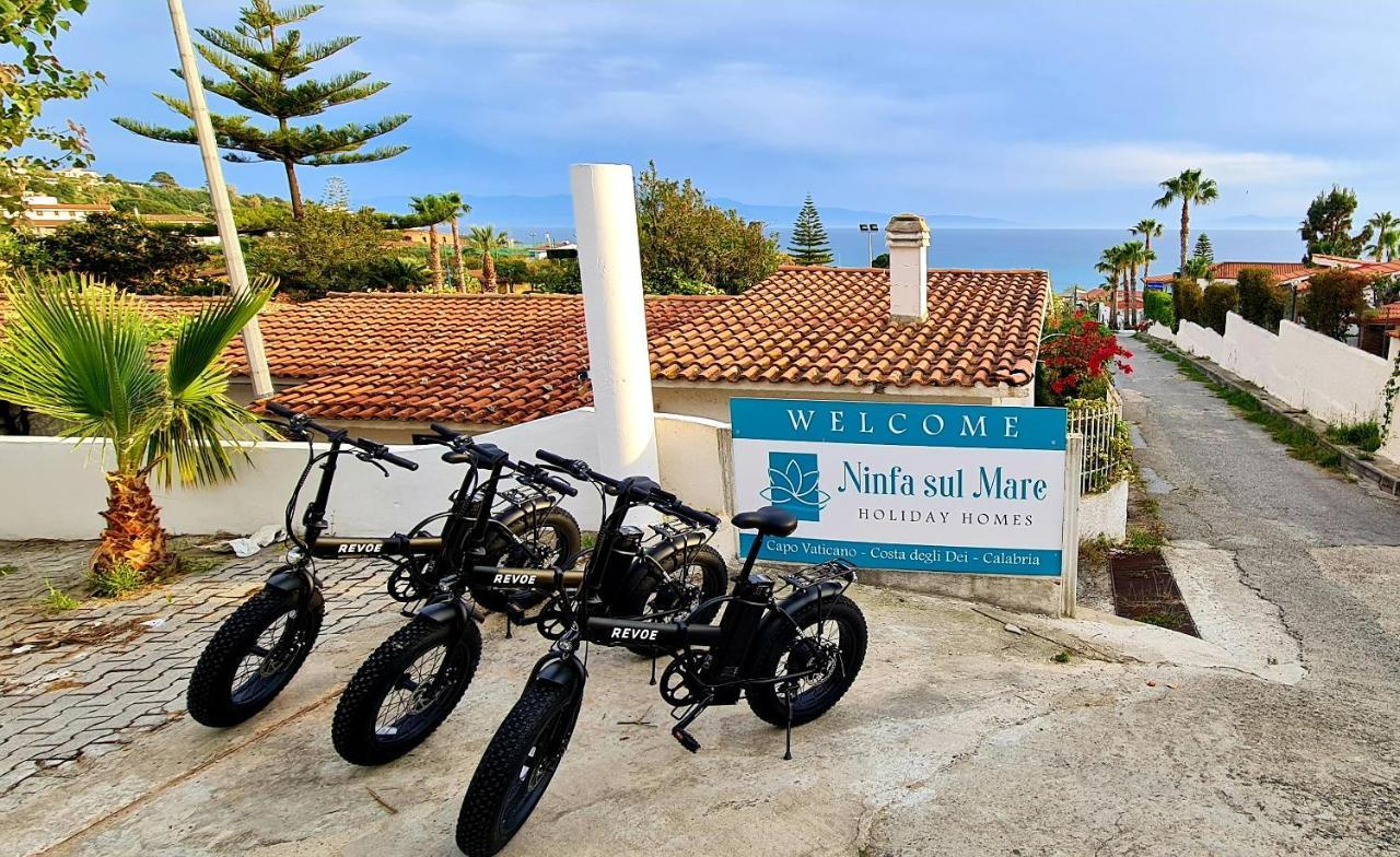 Ninfa Sul Mare Apartments 50 M E T R I Dal Mare Best Breakfast And Free Parking Capo Vaticano Exterior foto