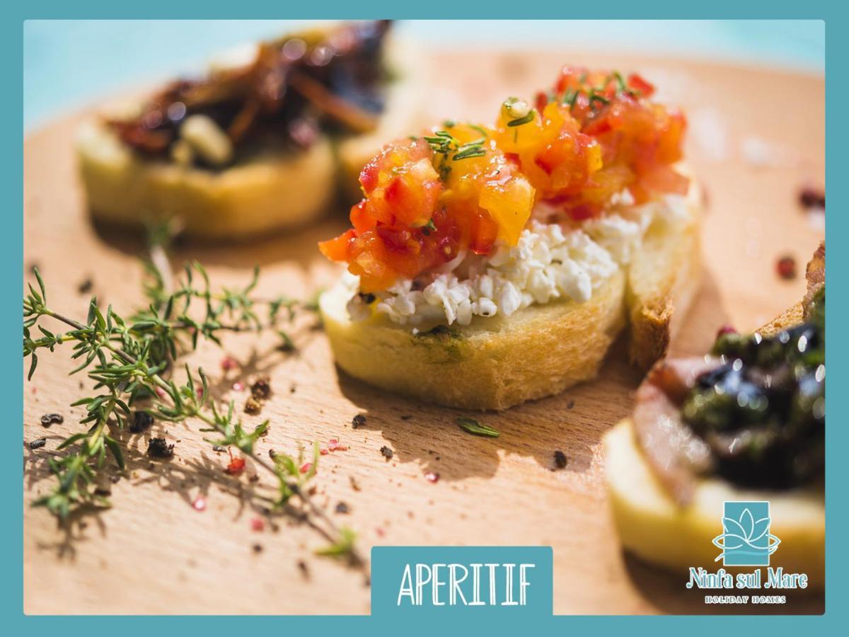 Ninfa Sul Mare Apartments 50 M E T R I Dal Mare Best Breakfast And Free Parking Capo Vaticano Exterior foto