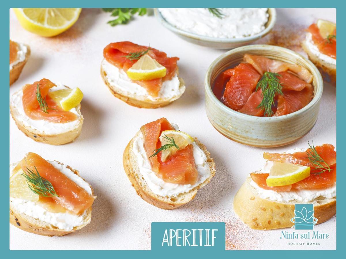 Ninfa Sul Mare Apartments 50 M E T R I Dal Mare Best Breakfast And Free Parking Capo Vaticano Exterior foto