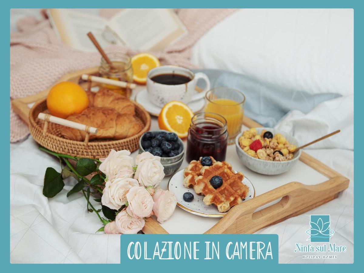 Ninfa Sul Mare Apartments 50 M E T R I Dal Mare Best Breakfast And Free Parking Capo Vaticano Exterior foto