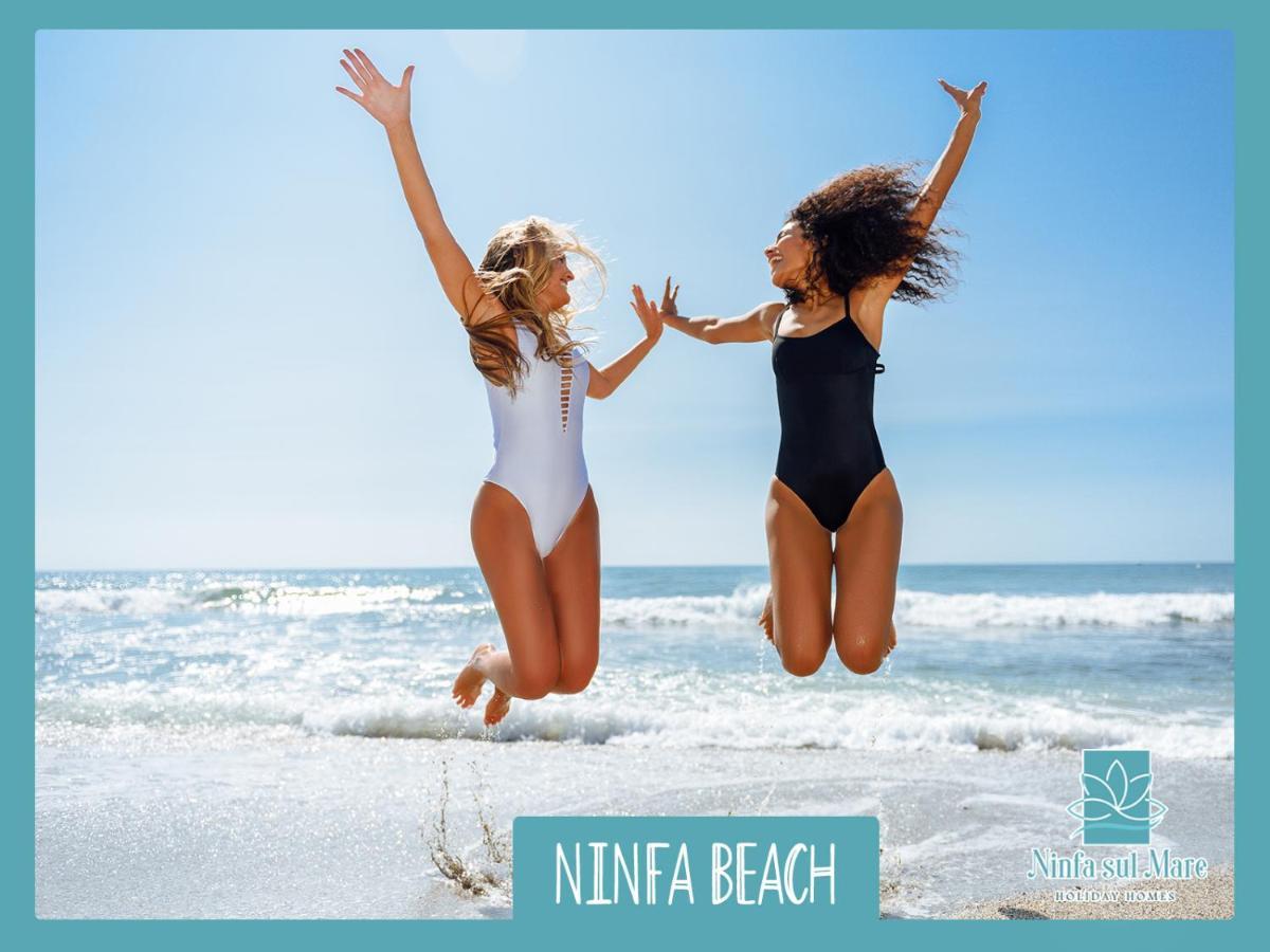 Ninfa Sul Mare Apartments 50 M E T R I Dal Mare Best Breakfast And Free Parking Capo Vaticano Exterior foto